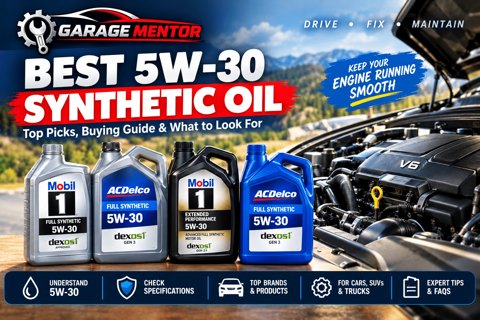 Best 5W-30 Synthetic Oil